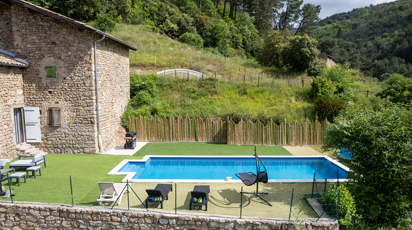 Piscine & villa