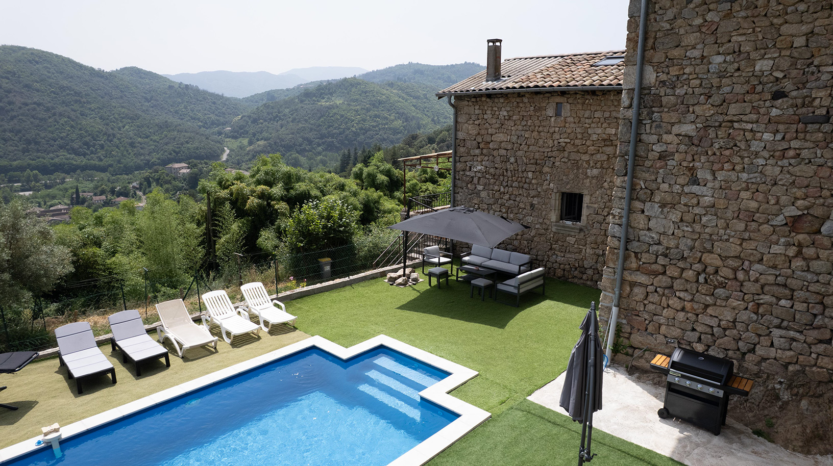 Terrasse piscine
